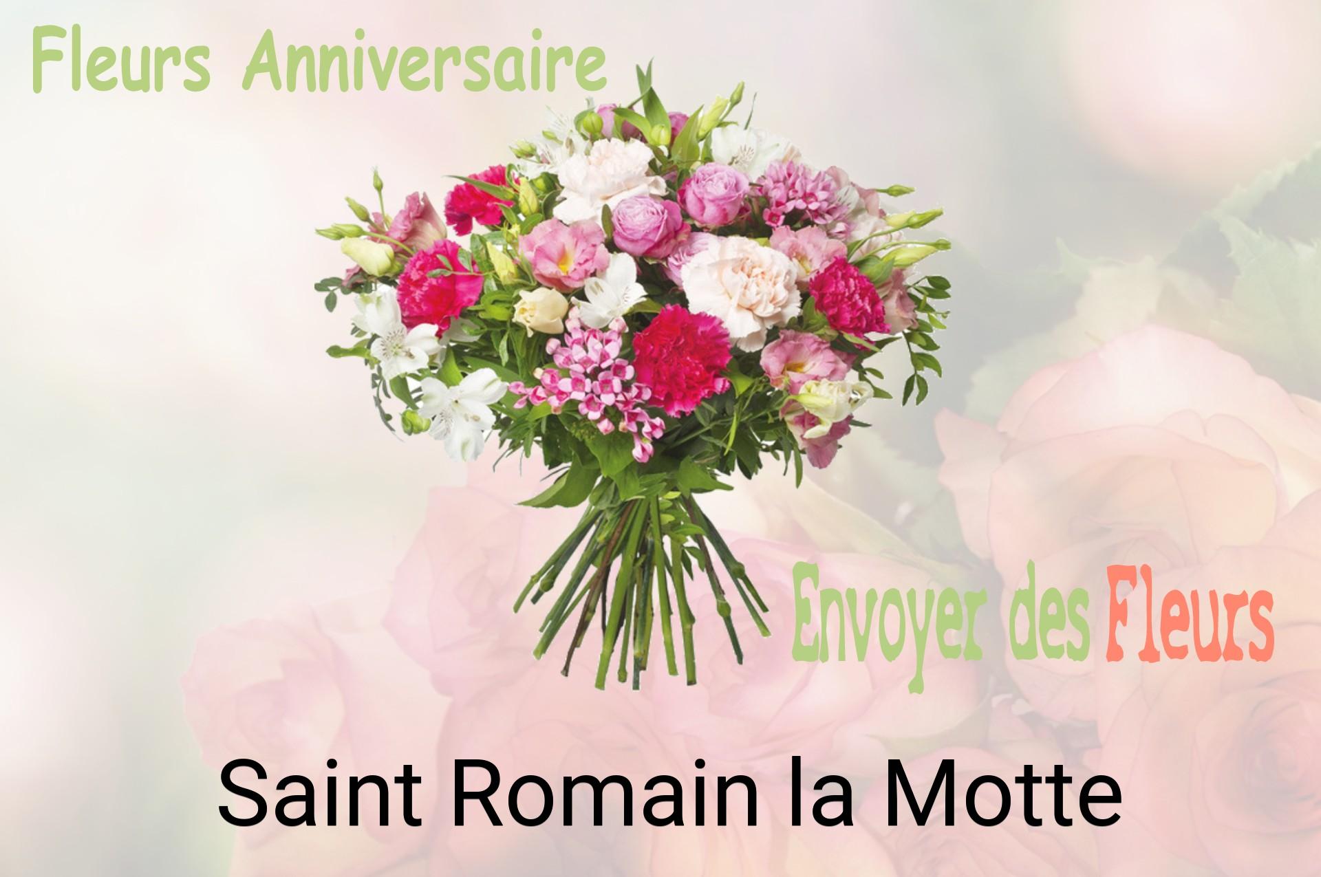 Bouquet de fleurs d’anniversaire livré à Saint-Romain-la-Motte
